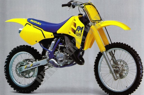 kit déco SUZUKI RM 125 (1989-1992)